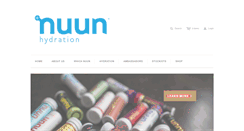 Desktop Screenshot of nuun.co.za