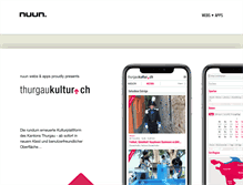 Tablet Screenshot of nuun.ch